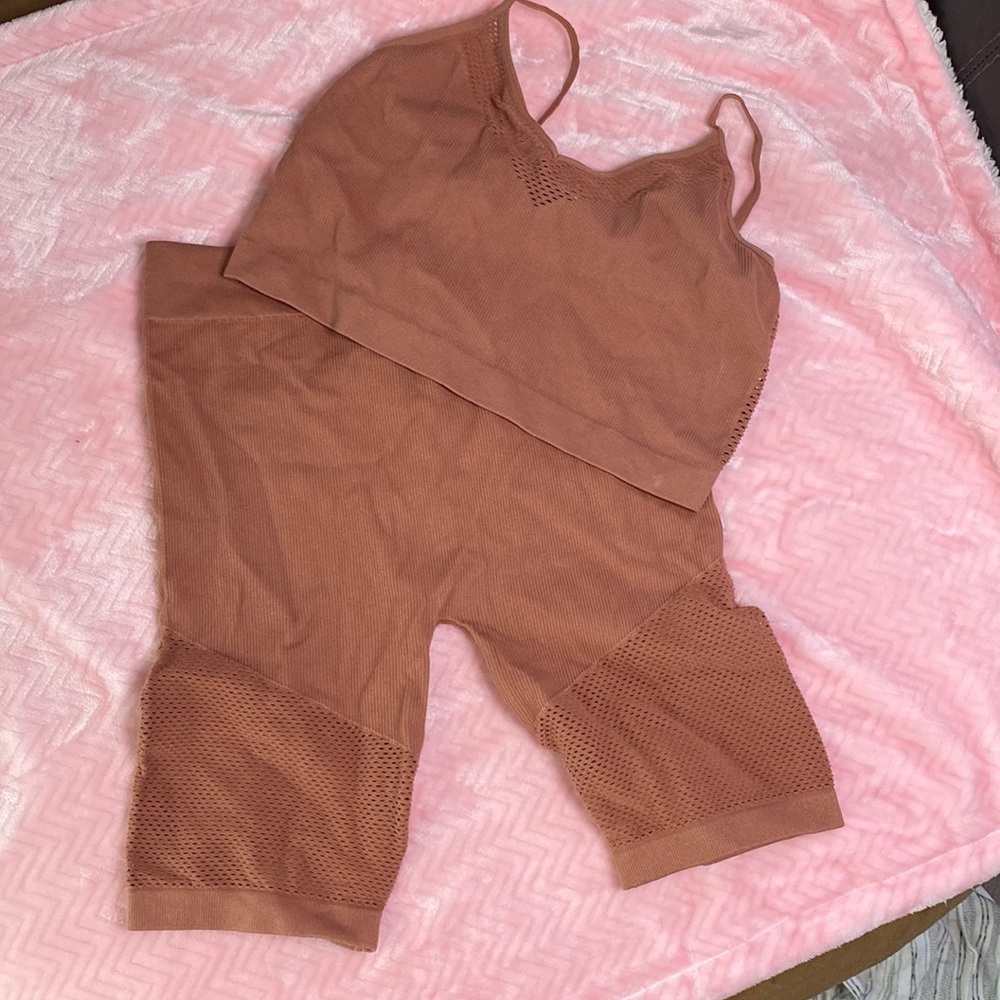 Nude workout set